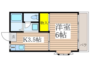 間取図 グランデュ－ルゆめの樹