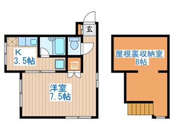 間取図 ソレイユ南台