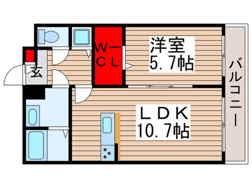 間取図 ウィステリア　シャト－
