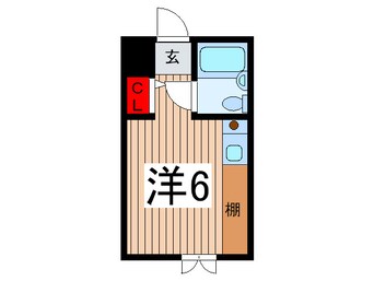 間取図 セゾン新秋津