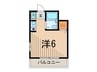 ドリ－ムマンション 1Rの間取り