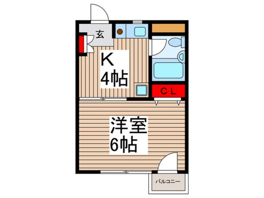 間取図 サンハイツ与野