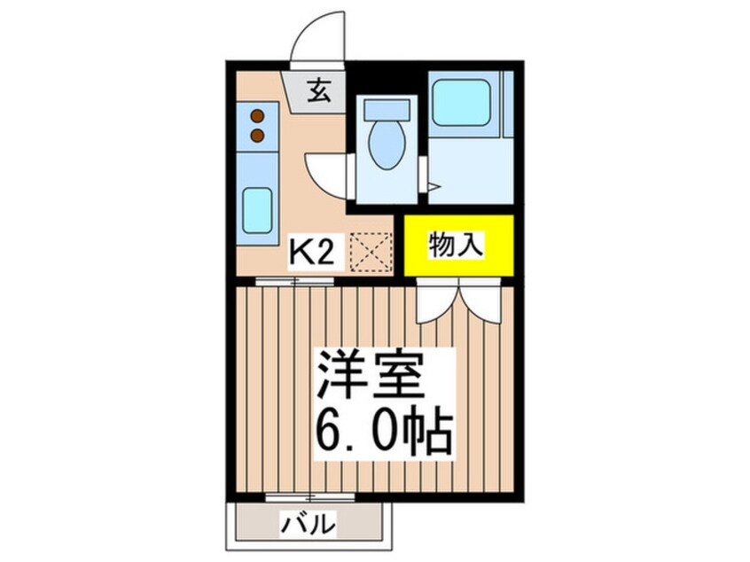 間取図 フォーブル三上