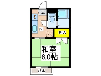 間取図 フォーブル三上