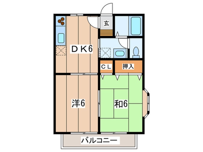 間取り図 ベルヴィル日吉