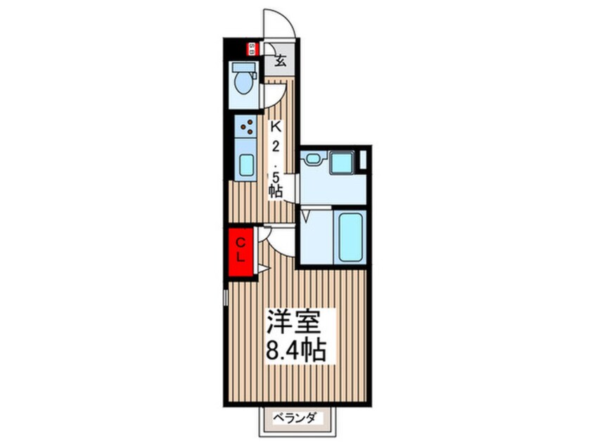 間取図 エスポワール北原