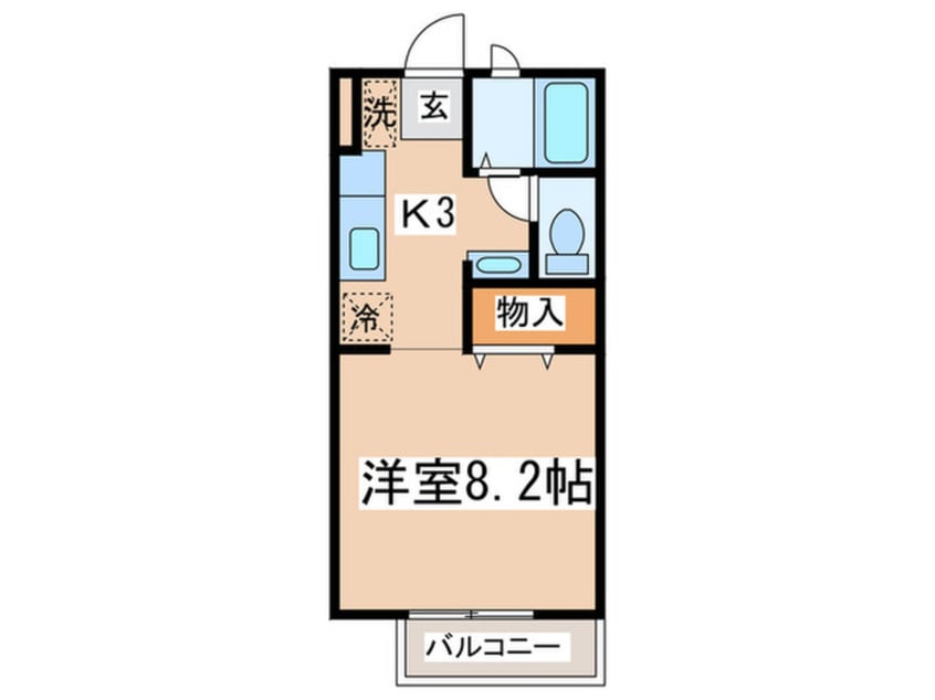 間取図 サンライズコートⅡ