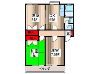 間取図 サウスウィステリア