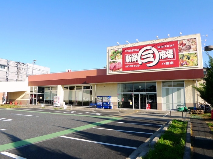 新鮮市場・八幡店(スーパー)まで550m サウスウィステリア