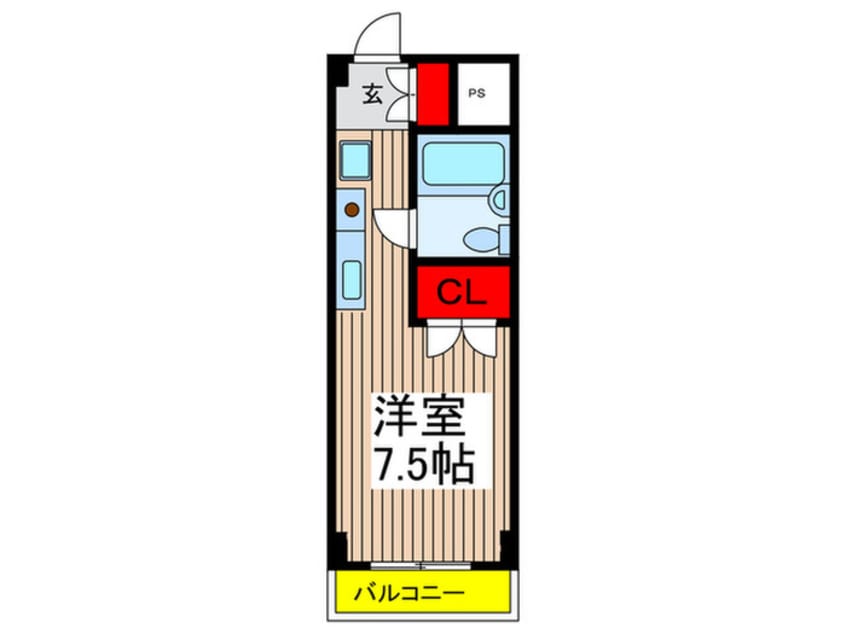 間取図 アーバン誉田（３０８）