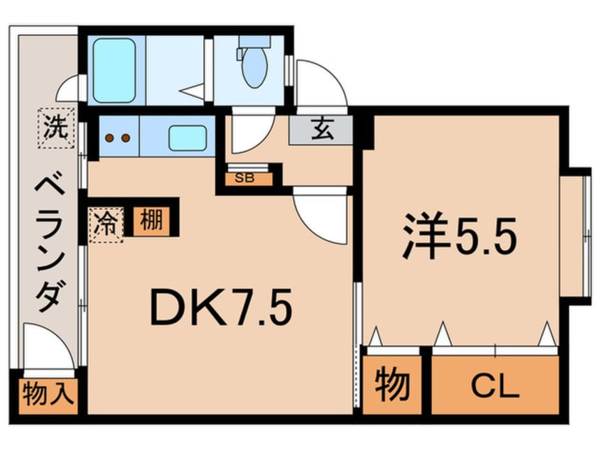 間取図 公団伊藤町住宅（２０３）
