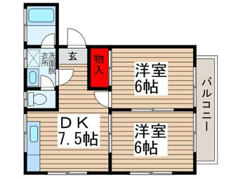 間取図 カテリ－ナキヨノ