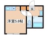 リーヴェルポート西横浜ソニア 1Rの間取り