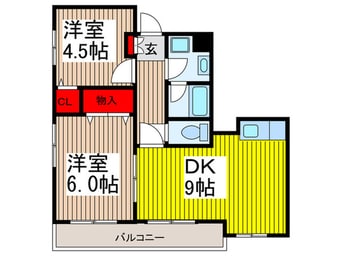 間取図 サニ－スカイ