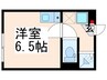 ルミエール荒川町屋 1Rの間取り