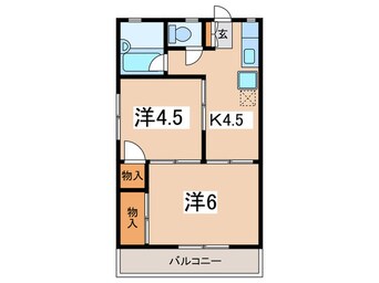 間取図 忠生ハイツ