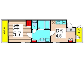 間取図 ポルトボヌール綾瀬