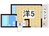 テラス根岸 1Rの間取り