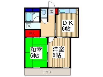 間取図 グリーンハイツ