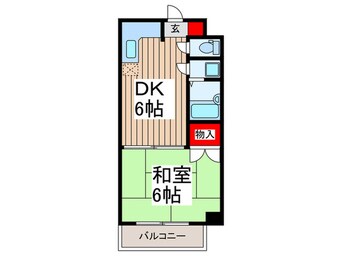 間取図 新狭山ペガサスビル