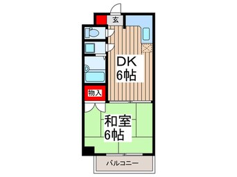 間取図 仮)新狭山ペガサスビル
