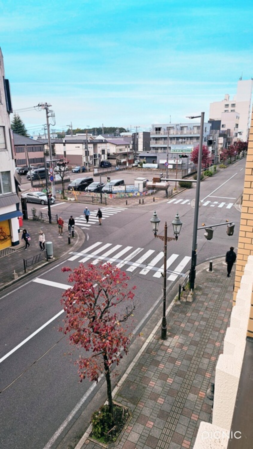 室内からの展望 新狭山ペガサスビル