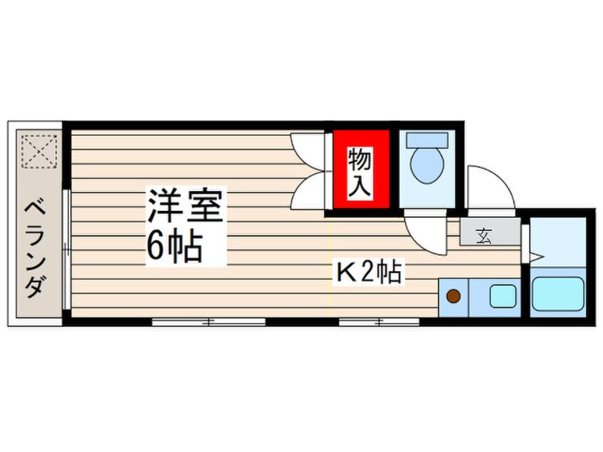 間取図 ハウス　サツキ