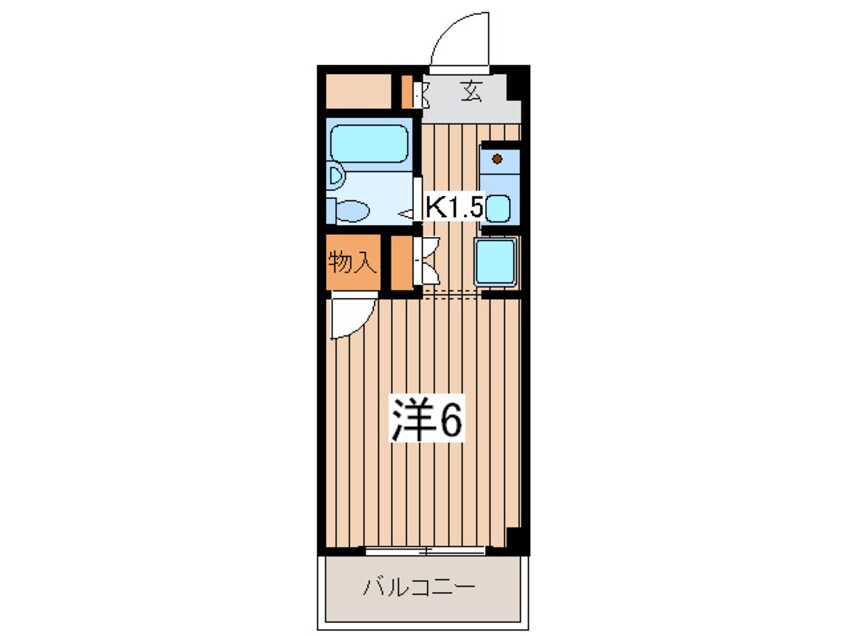 間取図 パ－クヒルズ三ツ境