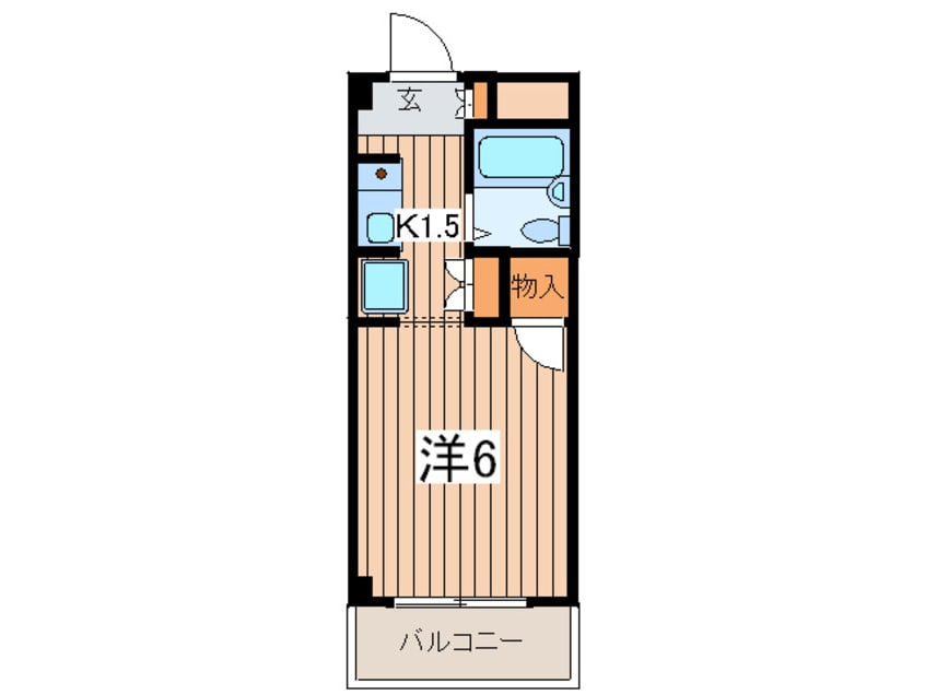 間取図 パ－クヒルズ三ツ境