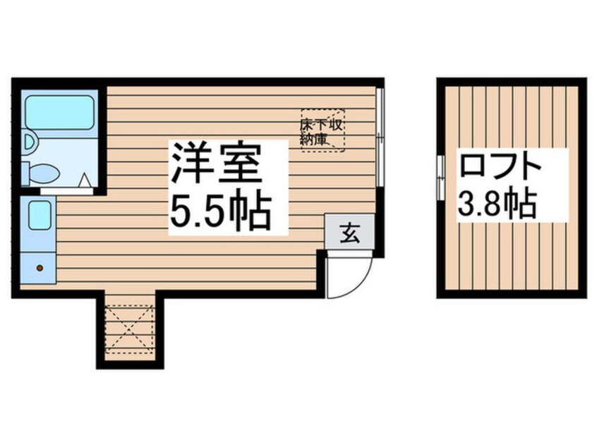 間取図 プレシャス北千住