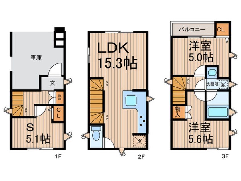 間取図 Kolet新小岩＃04