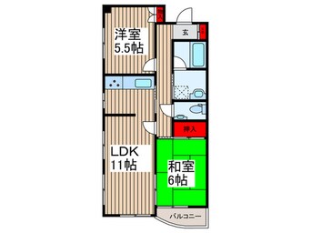 間取図 ネオ中ハイツ