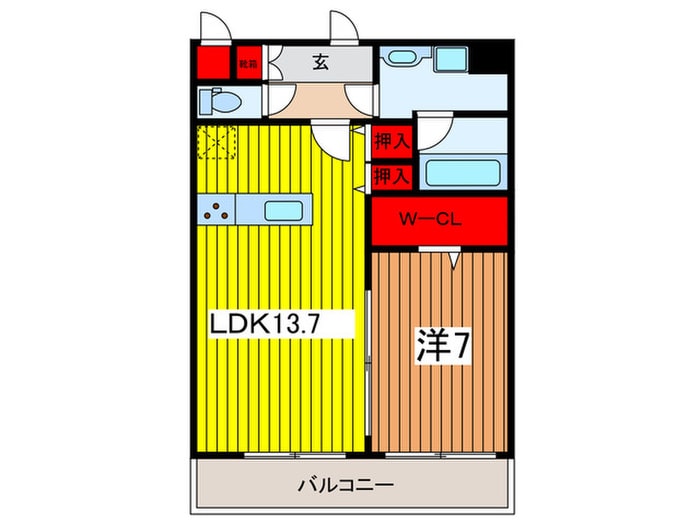 間取り図 プレリュード桜木町