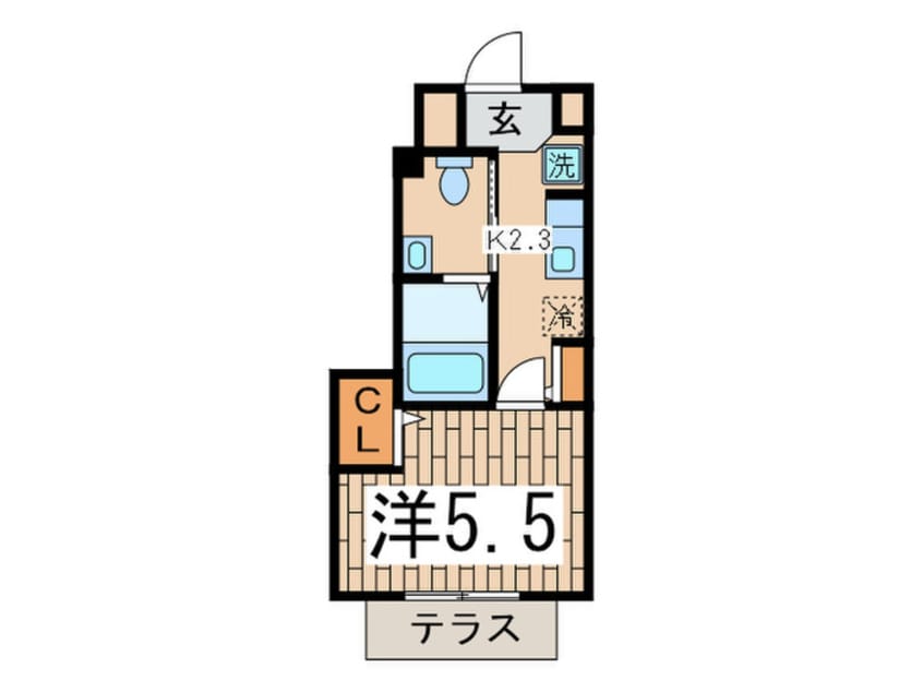 間取図 かのえハイム