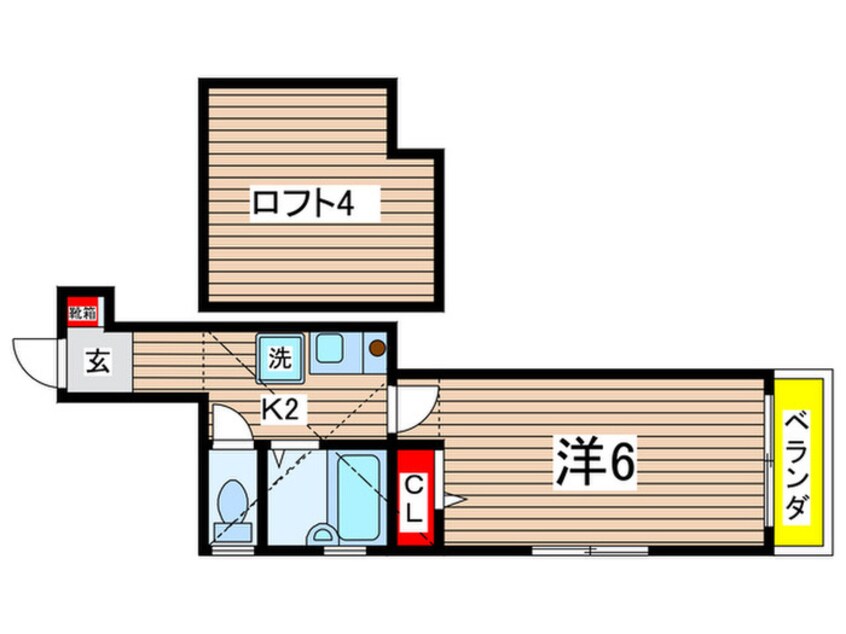 間取図 メゾン・ド・ソレイユ