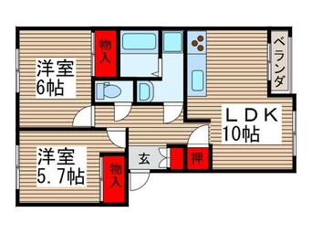 間取図 エスポアール