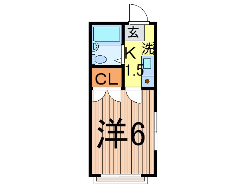 間取図 ブルーミー