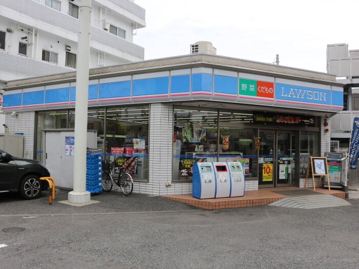 ローソン 東蒲田二丁目店(コンビニ)まで614m ブルーミー