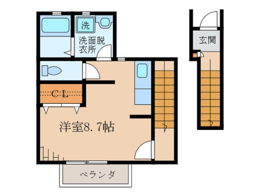 間取図 アスピリア４２１４