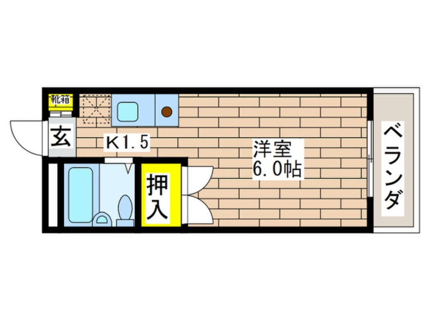 間取図 瀬川ビル