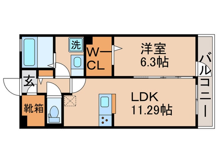 間取り図 ボヌールメゾン