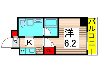 間取図 クレヴィスタ綾瀬(909)