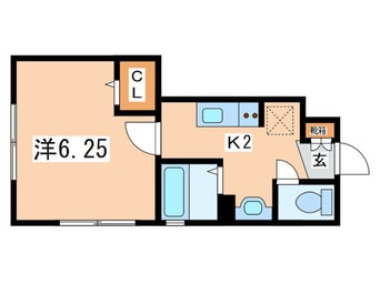 間取図 エヴァグリーンテラス