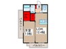 Domino Stella Residence 1LDKの間取り