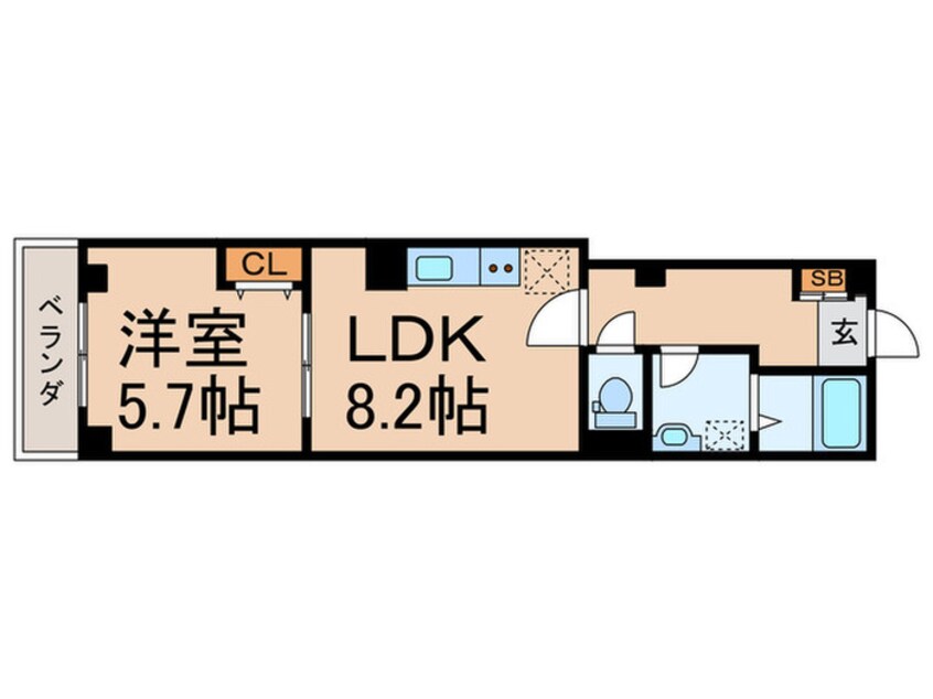 間取図 ロードコートときわ台