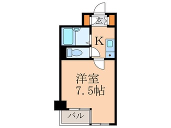 間取図 プレール新宿落合(603)
