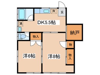 間取図 第二湘和荘