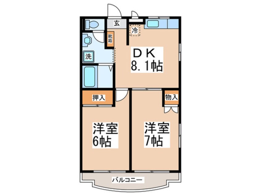 間取図 ピュアハイム都筑