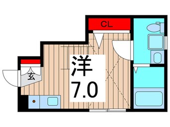 間取図 FERIO綾瀬ウエストコート