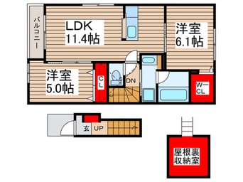 間取図 ティアラⅢ